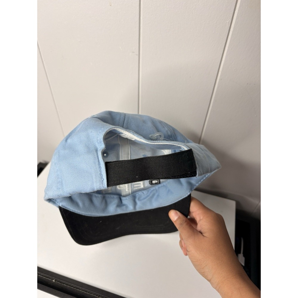 Vintage 90s Pepsi Logo Hat Baby blue Cola Soft Drink  vintage  Adjustable Y2K - Picture 3 of 4